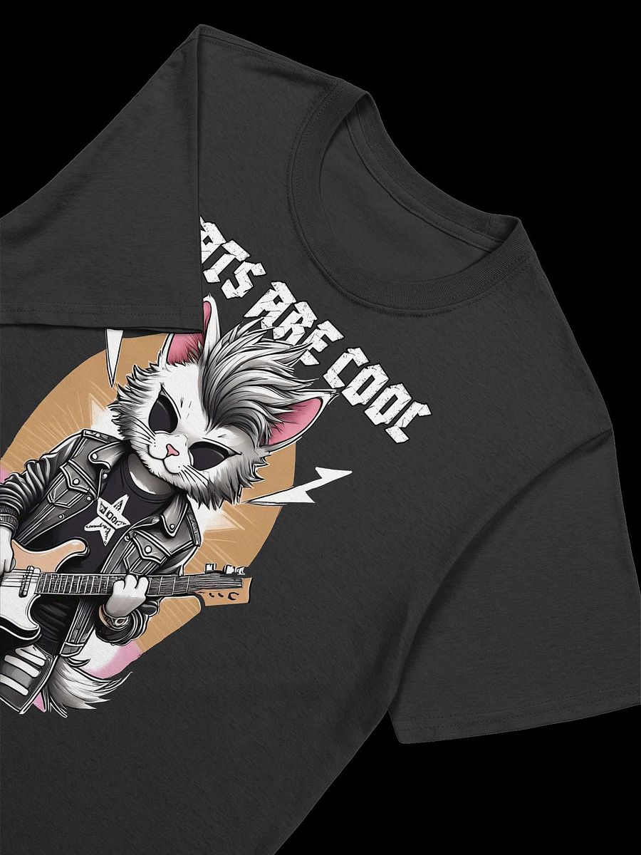 Punk Rock Cat Graphic Tee product image (8)