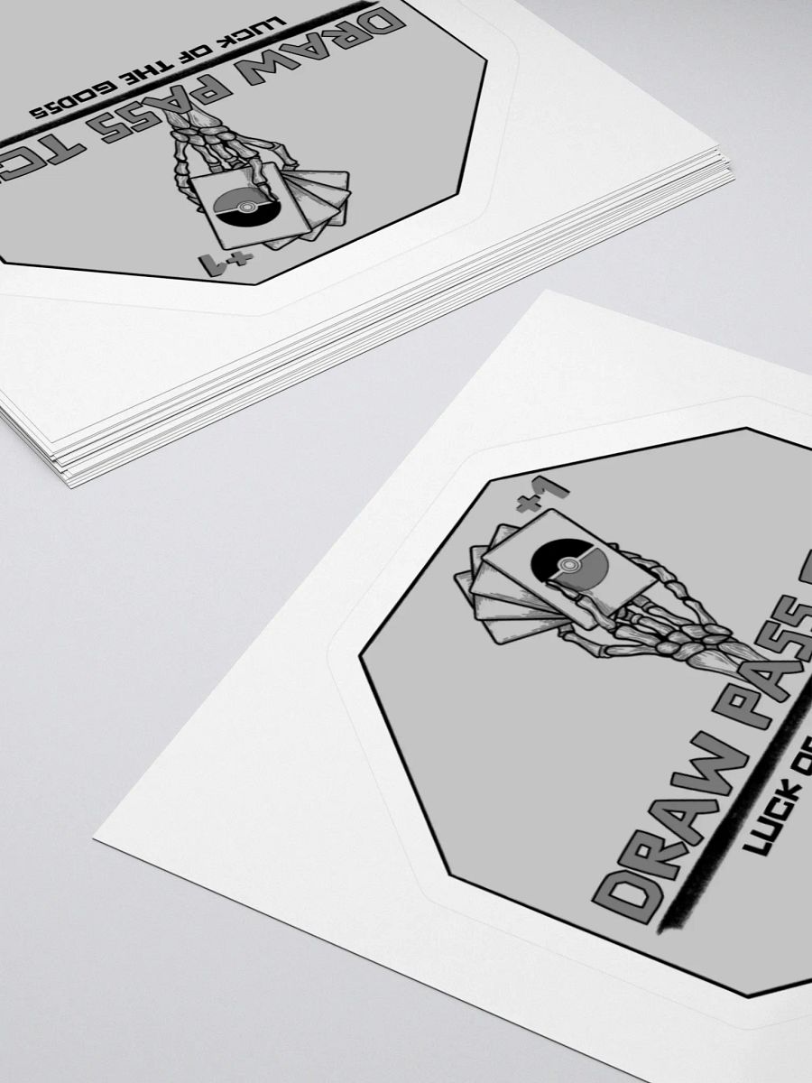 Draw Pass TCG Sticker product image (12)