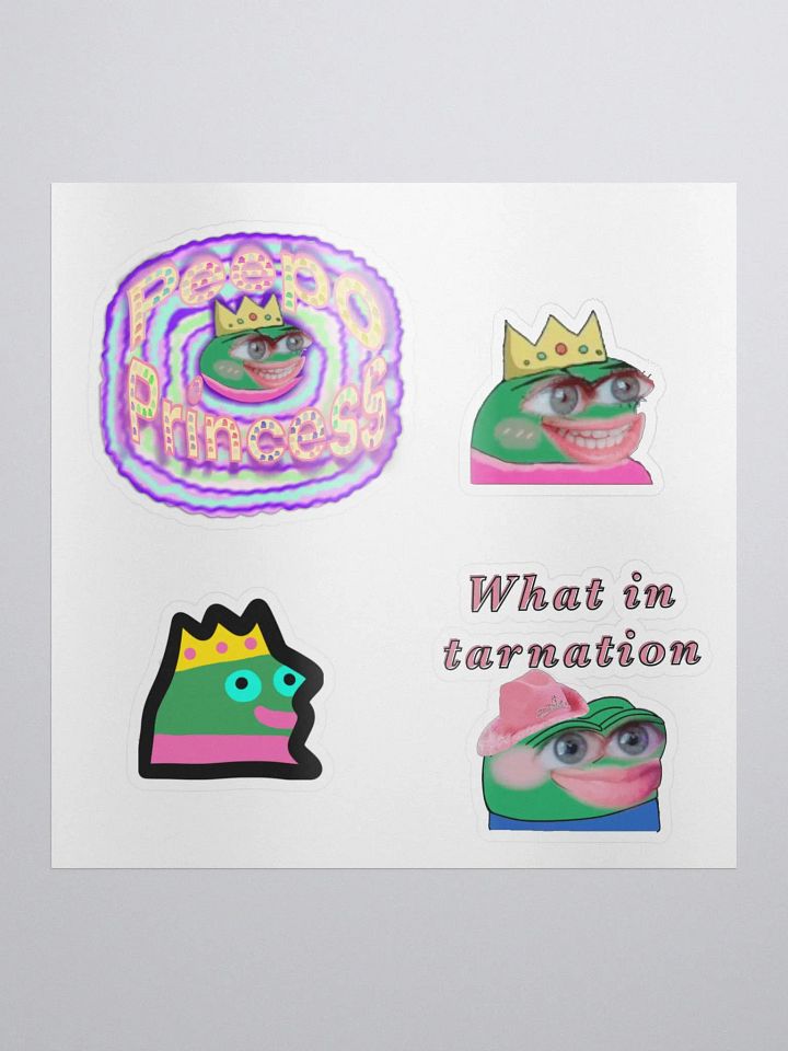 peepo princess stickers product image (1)