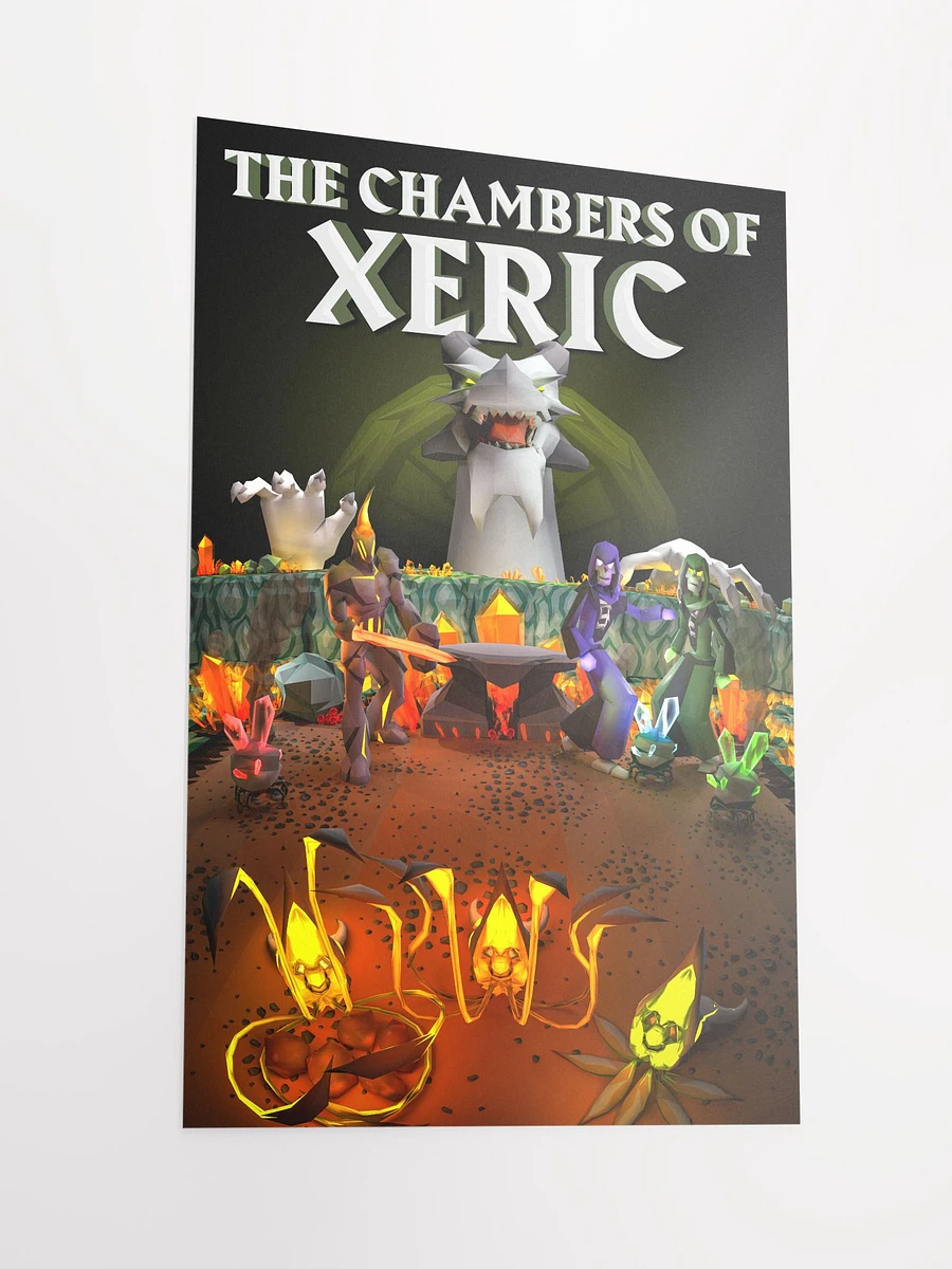 Chambers of Xeric | Enhanced Matte 3D OSRS Poster product image (3)