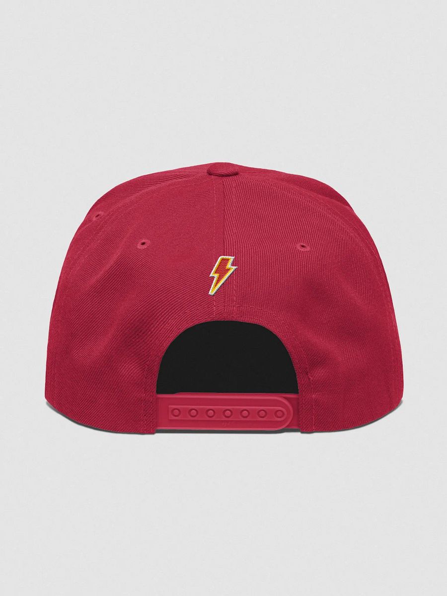 CLHY Logo Patch Flat Bill Snapback Hat product image (4)