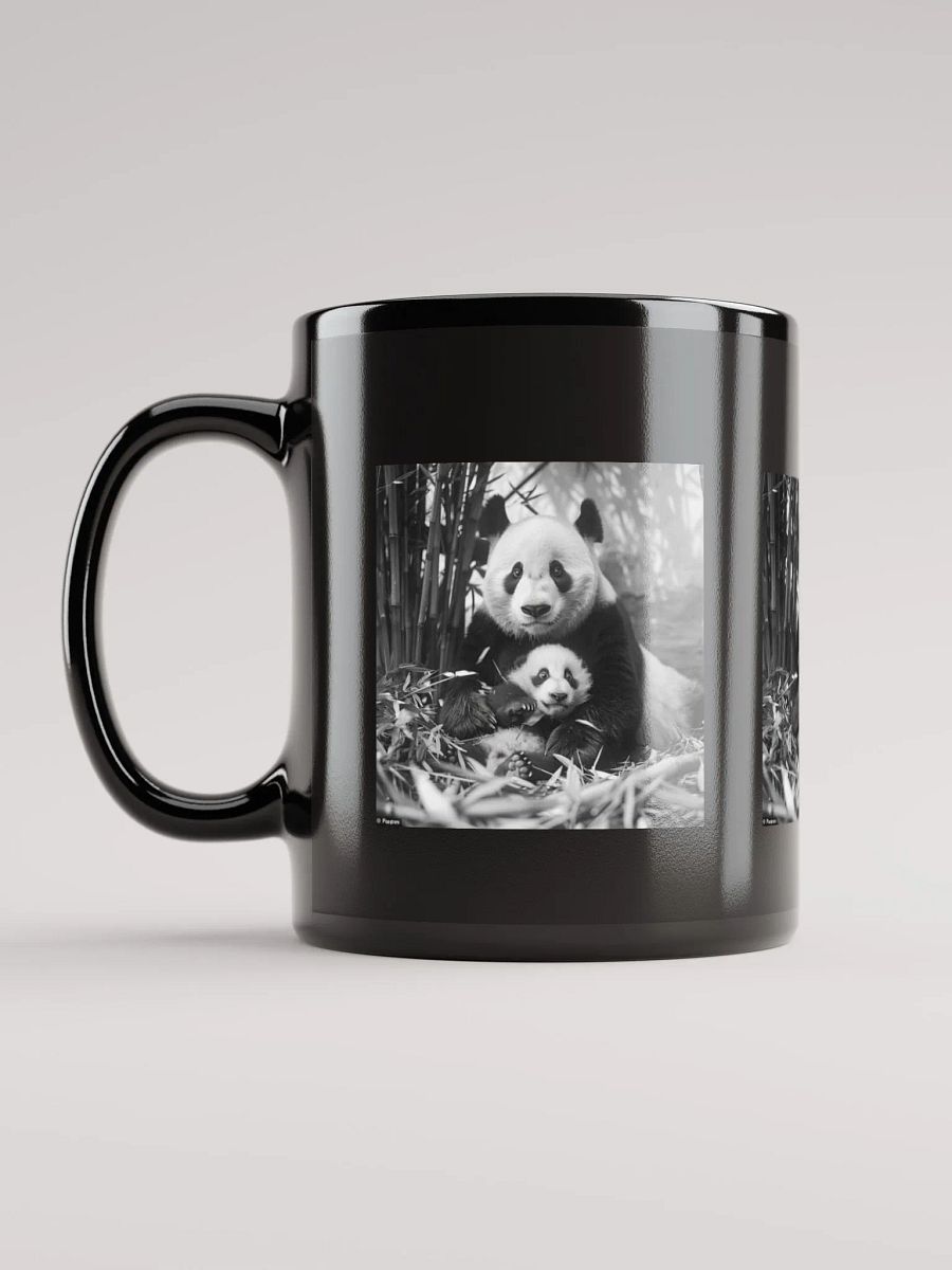 Panda Love Black Glossy Mug Set product image (11)