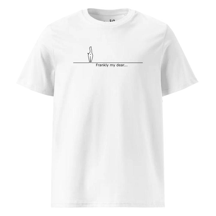 Cats Don't Give a Damn - Organic Cotton - Unisex T-Shirt - Pale Palette product image (1)