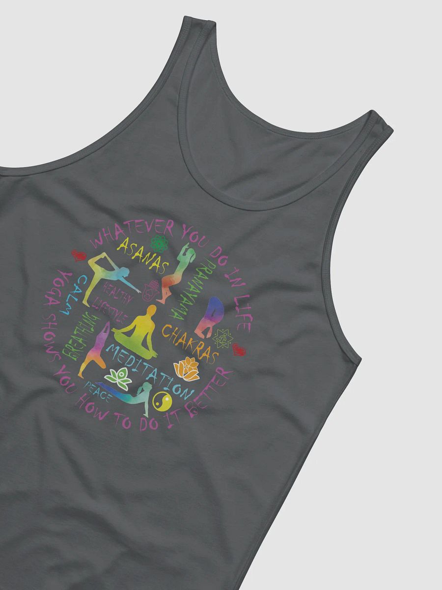 Yoga Meditation Trainer Chakra Asanas Yogi Class Tanktop product image (5)