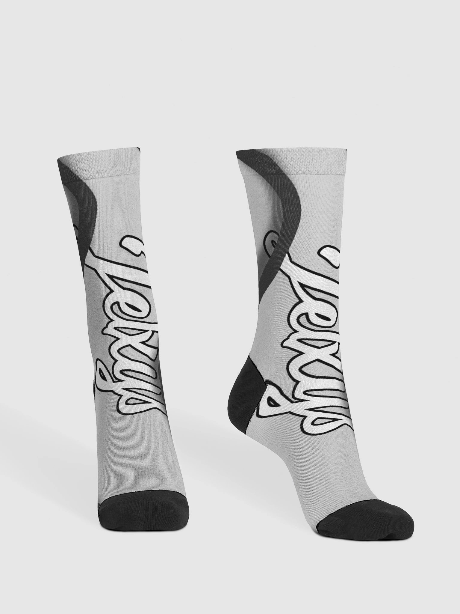 Reversed Reality Crew Socks product image (2)