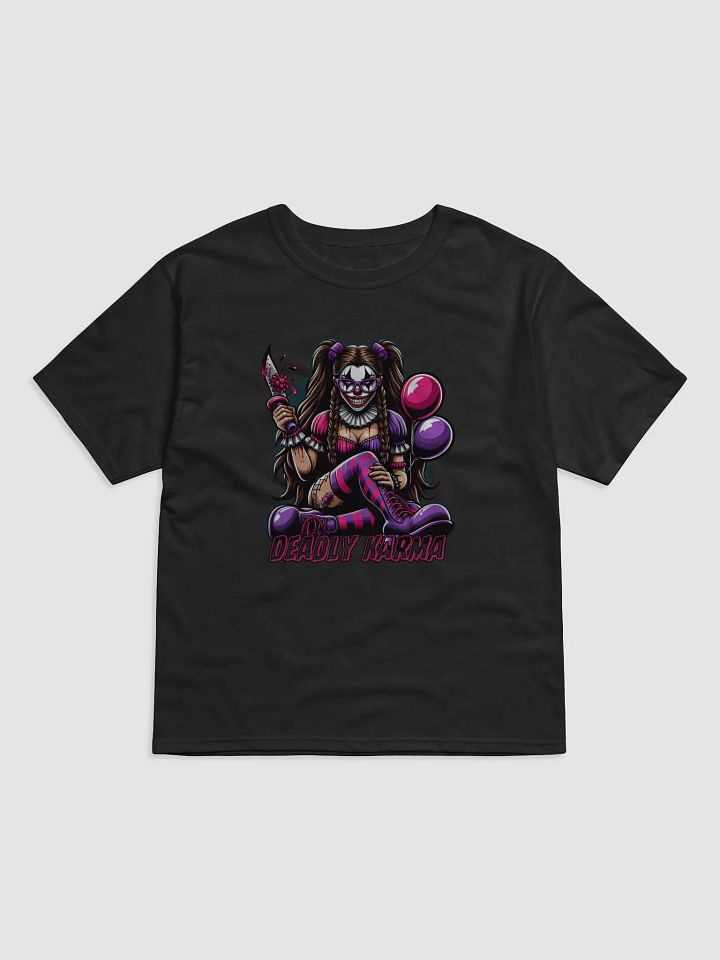 Sinister Jester Clown Graphic T-Shirt product image (1)