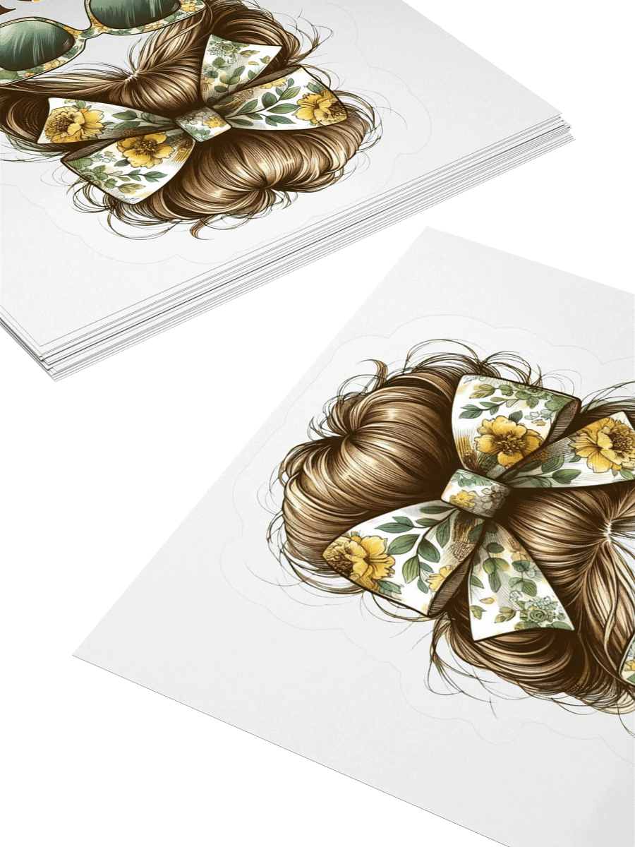 Floral Boss Mom Wife Boss Sticker product image (11)