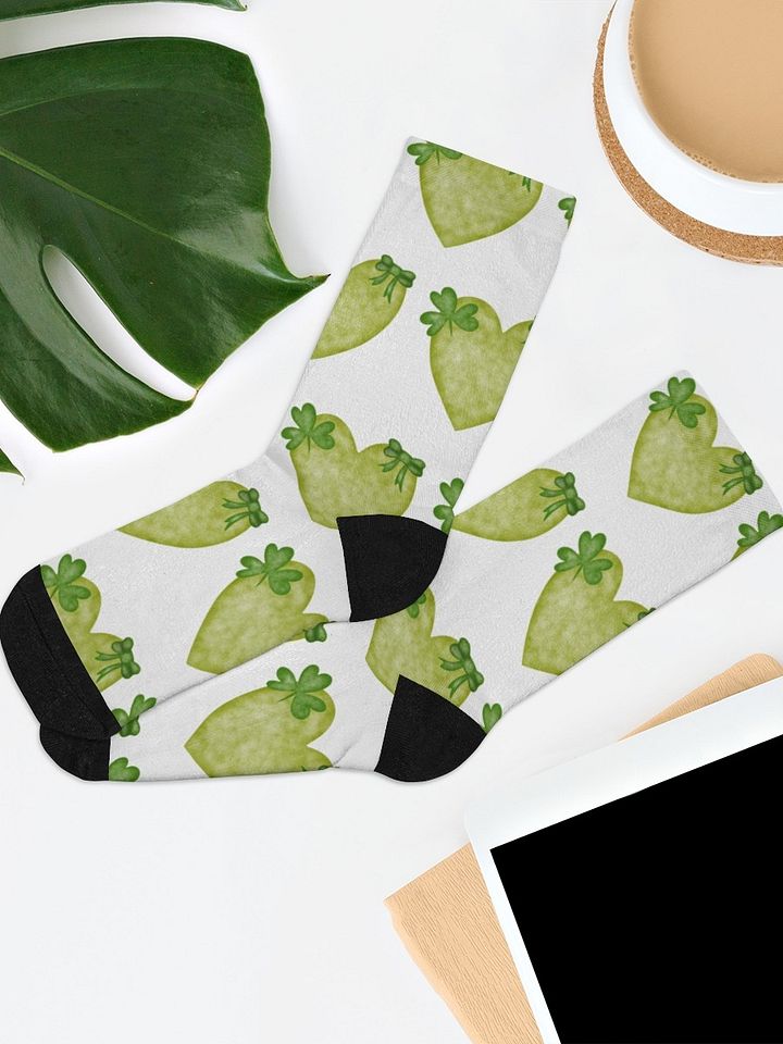 Socks- St Pattys Day Heart Design product image (1)