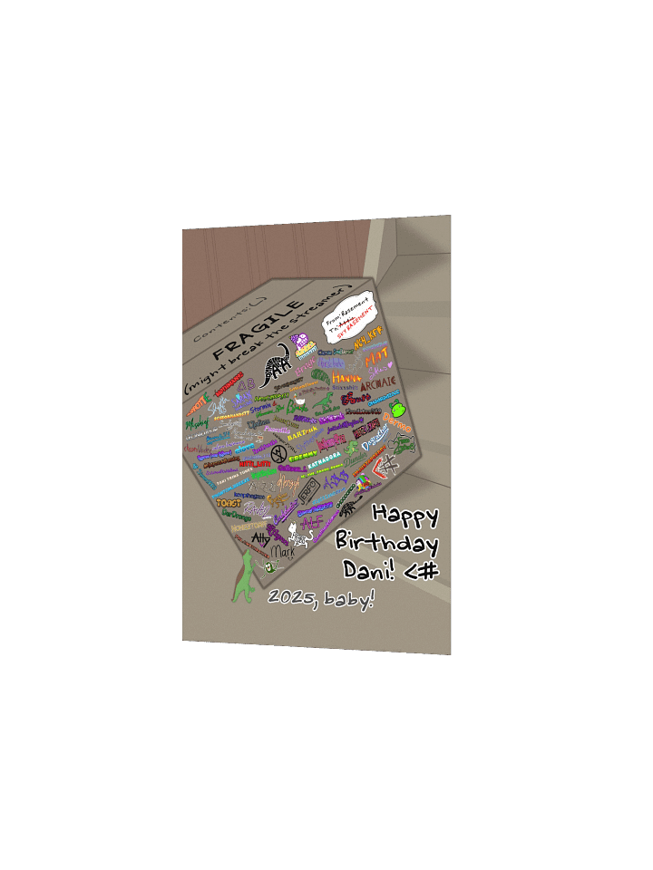 Nice and Normal Party 2025 Card product image (2)
