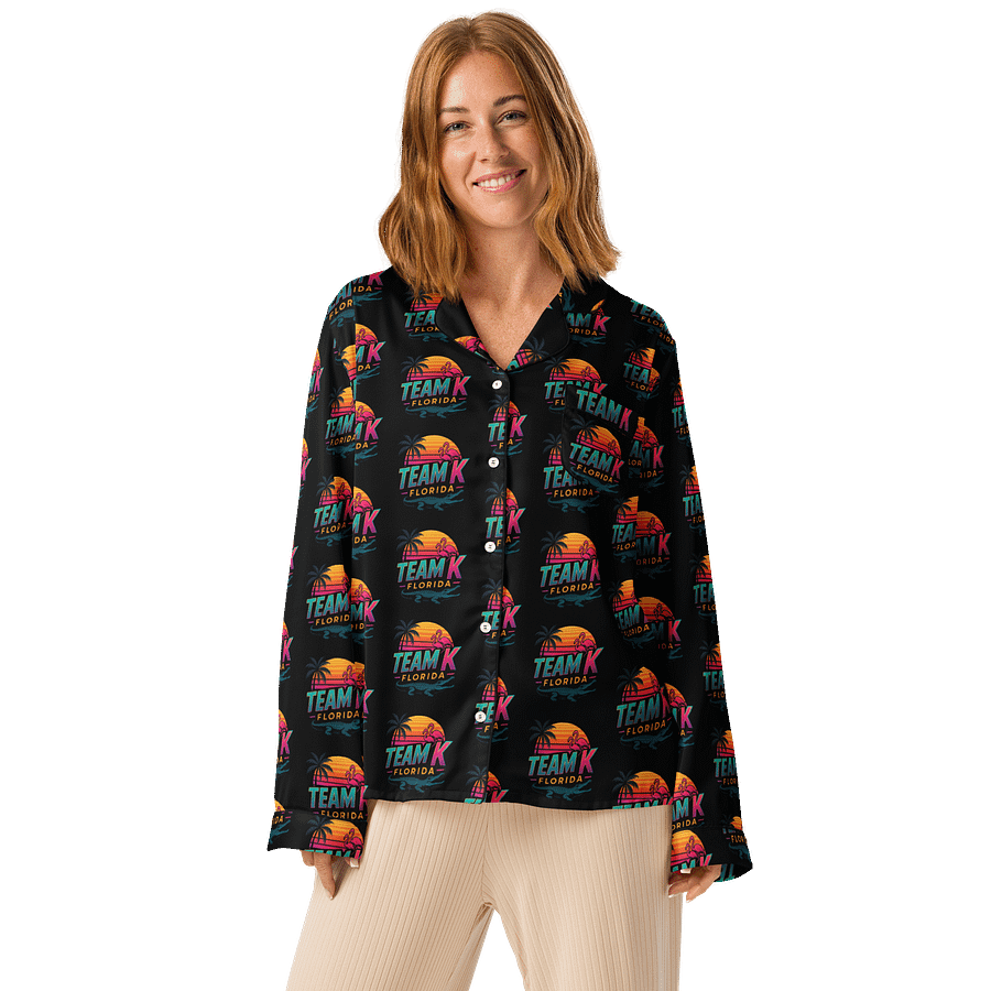 TEAM K CALIFORNIA Women's Long Sleeve Pajama Top product image (1)