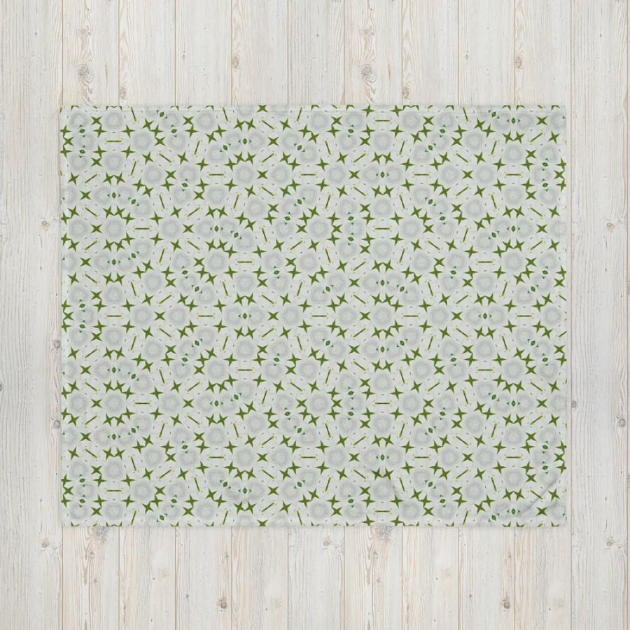 Geometric Star Pattern Throw Blanket product image (6)