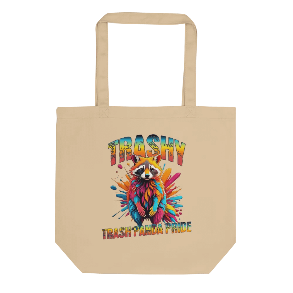 Trashy Trash Panda Pride Raccoon Eco Tote product image (1)
