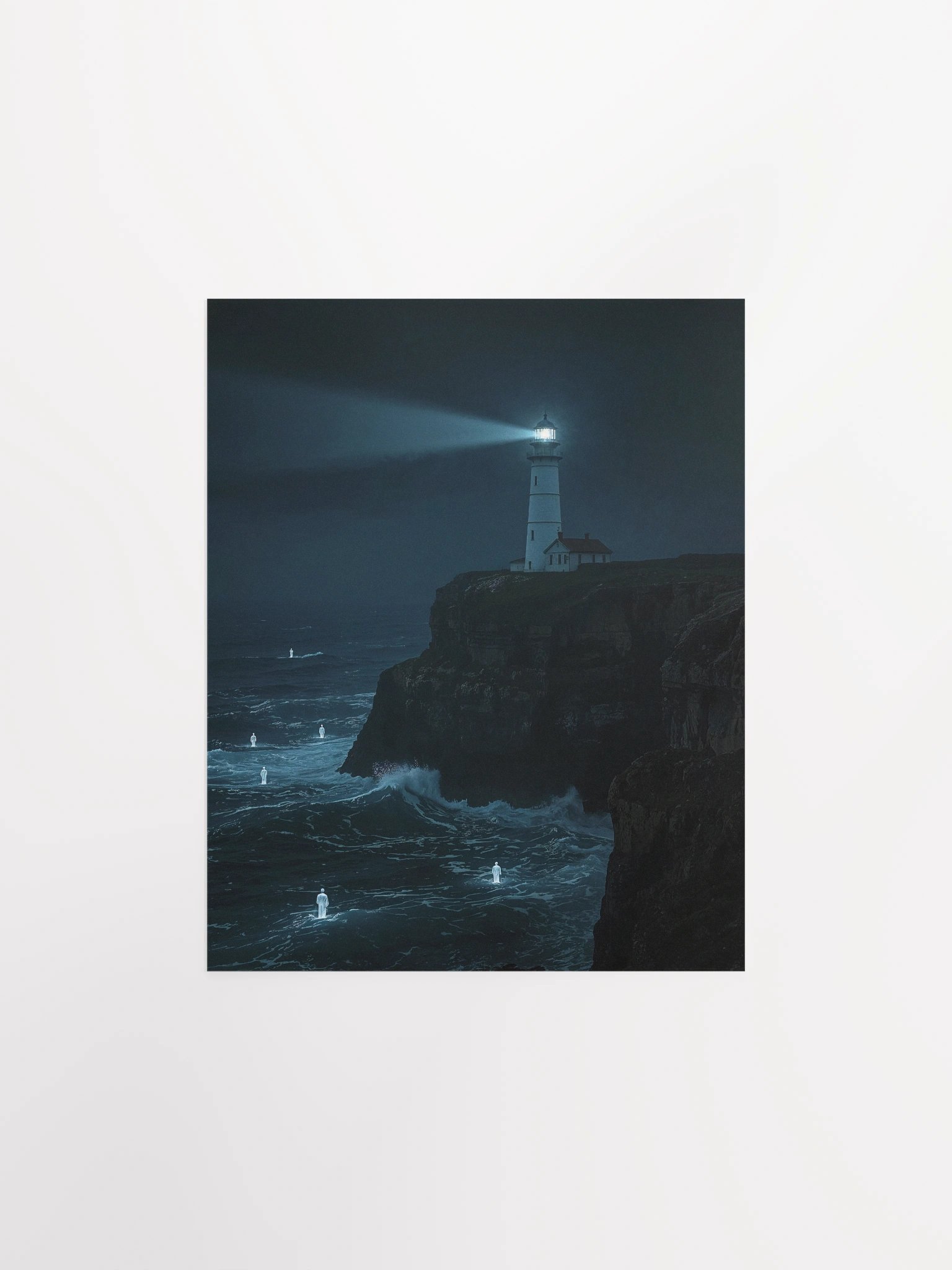 The Watchers Beneath the Light Matte Poster product image (3)