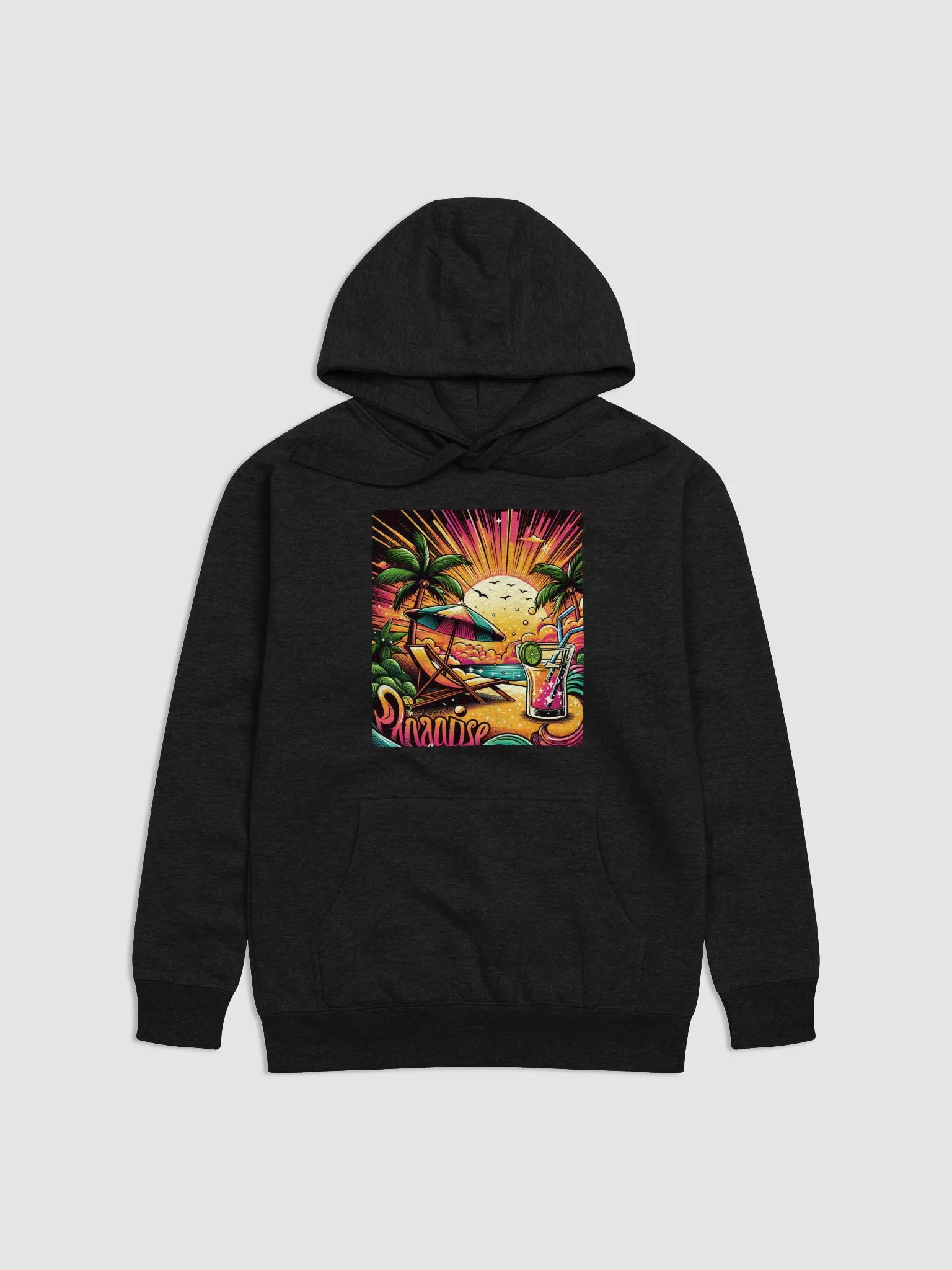 Tropical Paradise Sunset Hoodie product image (8)