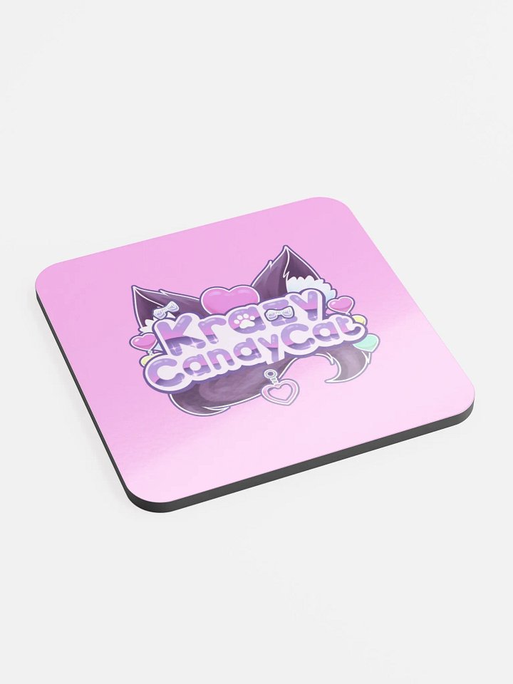 KrazyCandyCat Logo Coaster product image (2)
