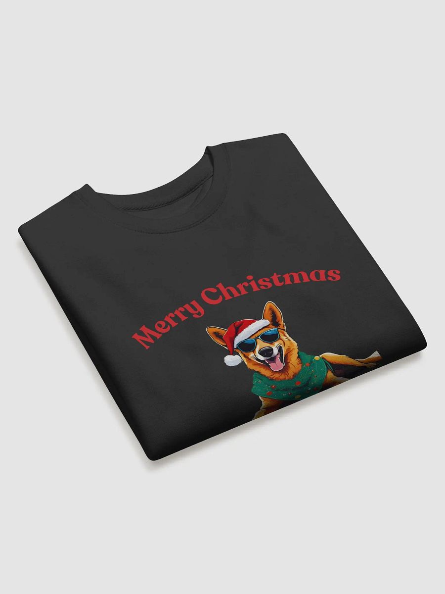 Festive Dingo Merry Christmas Sweatshirt - Red product image (3)