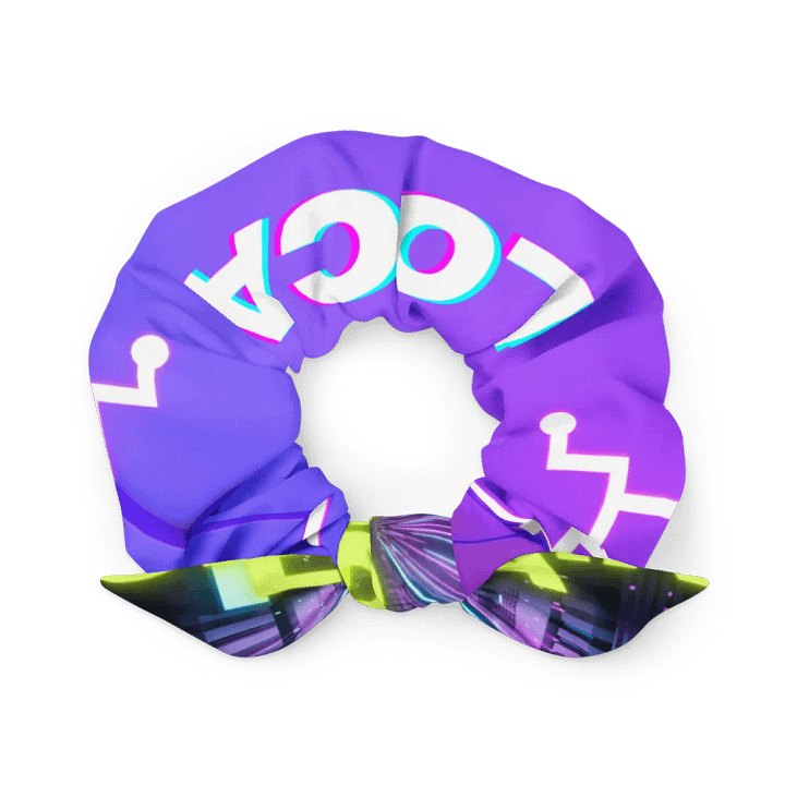 Neon Electric Scrunchie product image (1)