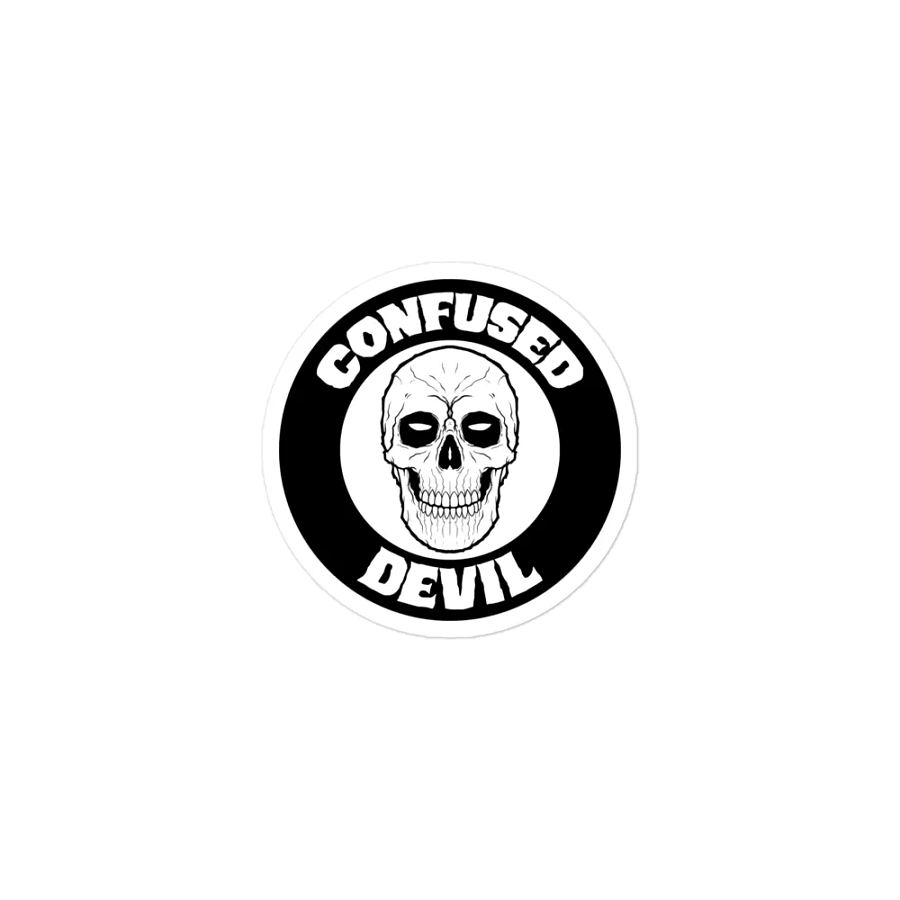 Confused Devil Club Magnet product image (1)