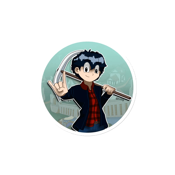 LuckyLane0 Logo Die-Cut Magnets product image (2)