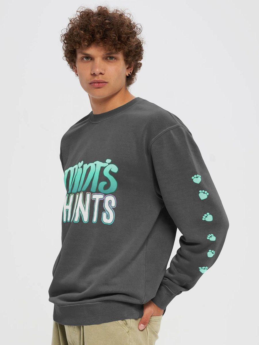 Mint's Hints Scattered Paws Sweatshirt product image (5)