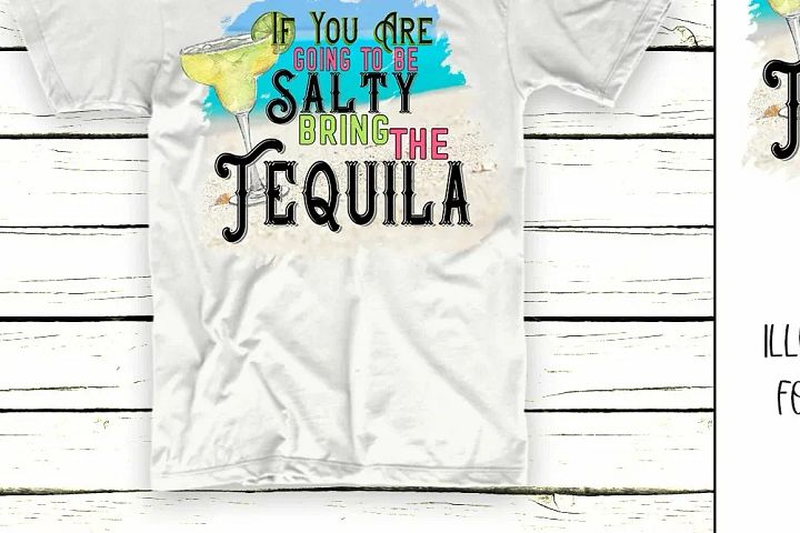 Salty Tequila | Sublimation Design product image (1)