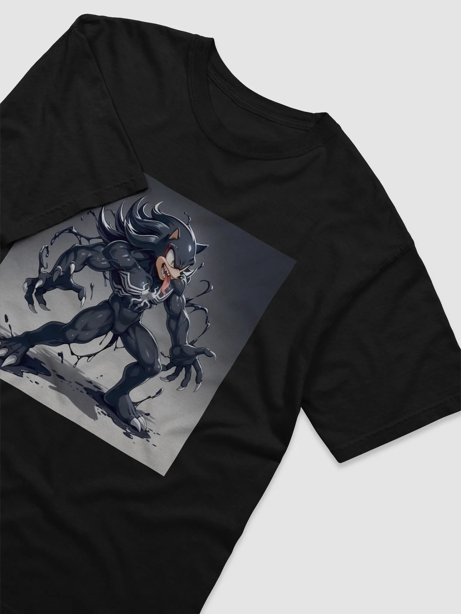 Shadow Venom (Sonic/Marvel Universe) - Comfort Colors Garment-Dyed Heavyweight Oversized T-Shirt product image (3)