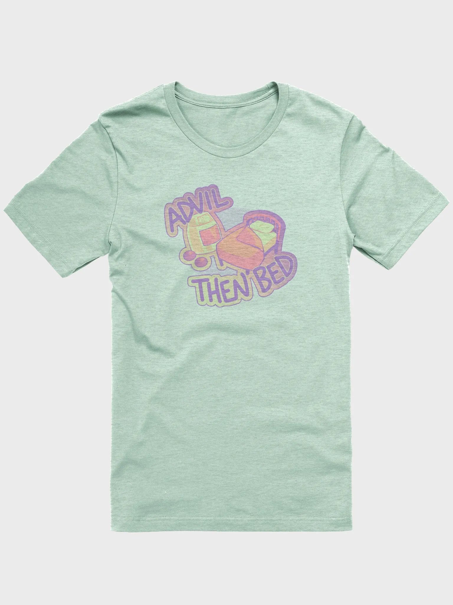 Pain Meds then Bed Tee (Mint) product image (1)