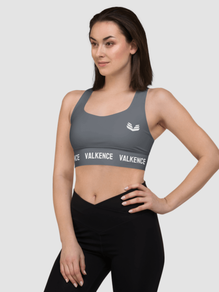 Active Longline Sports Bra - Storm Gray product image (4)