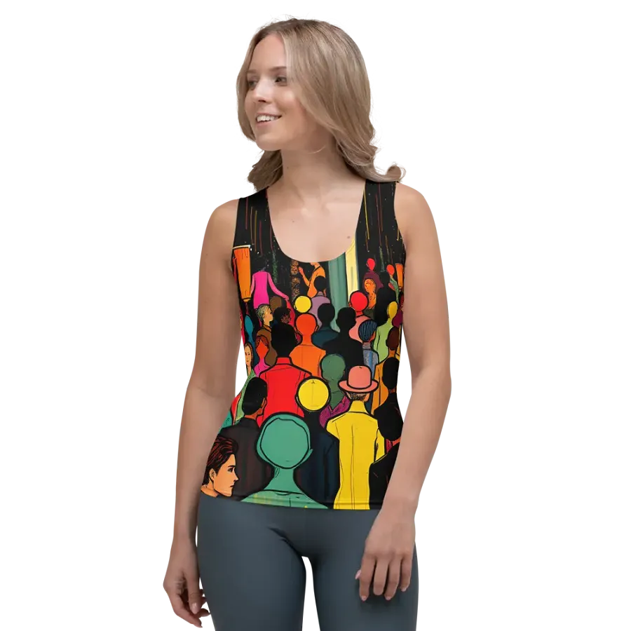 Surreal Gathering All-Over Print Tank Top product image (1)