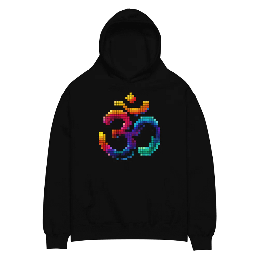 Pixel Om Unisex Oversized Hoodie product image (2)
