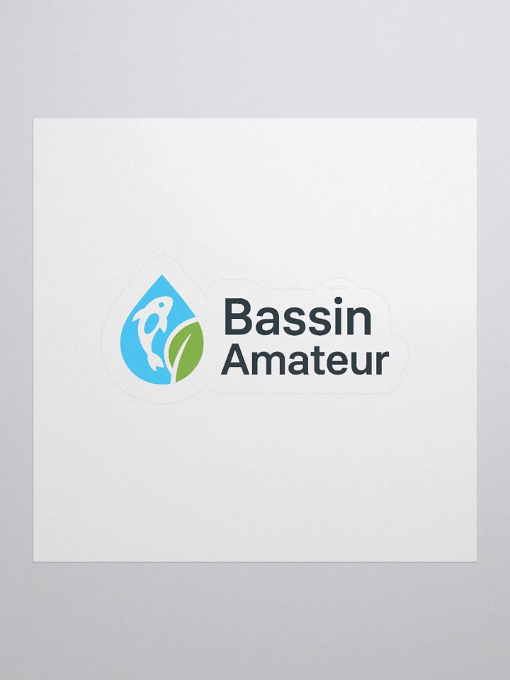 Sticker Bassin Amateur – Résistant & Design Nature product image (2)