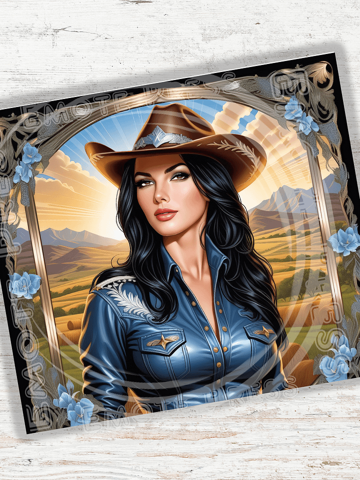 Beautiful Cowgirl 20 oz Stainless Steel Tumbler - V4 product image (2)