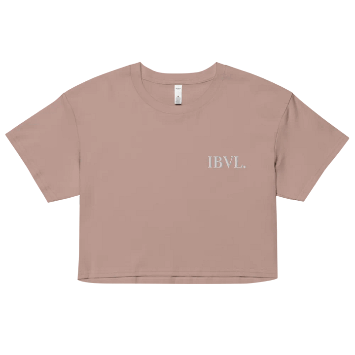 Embroidered Nude IBVL Signature Crop Top product image (1)