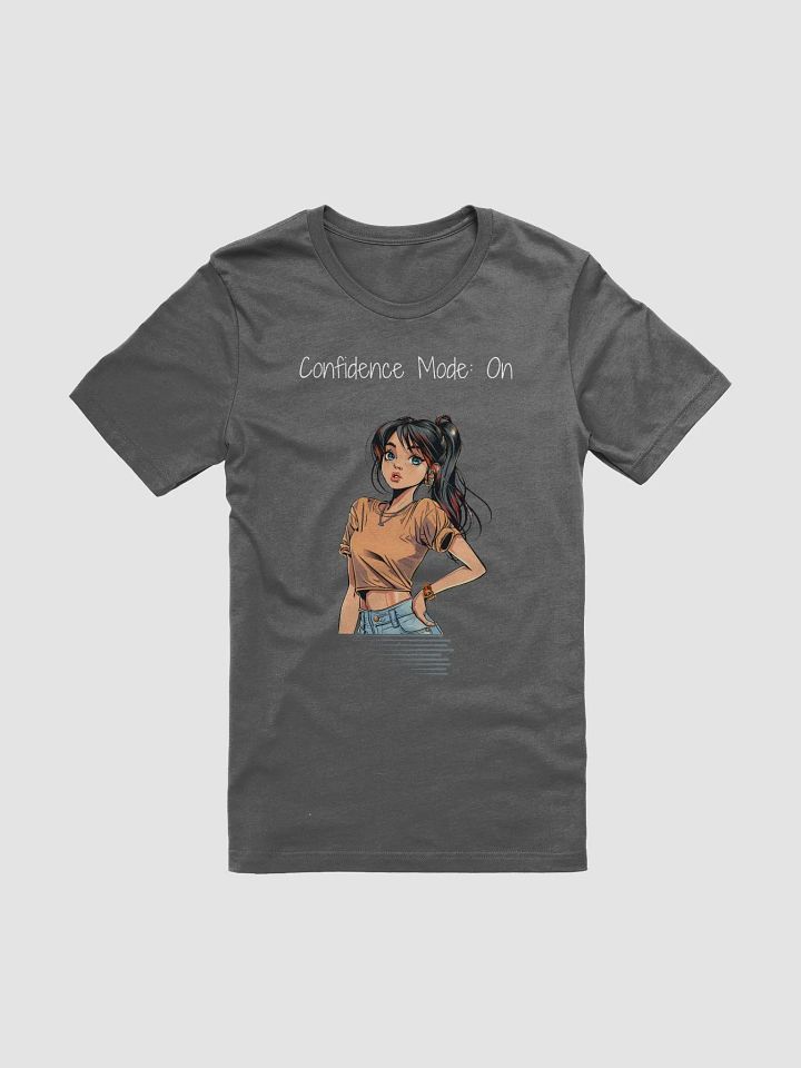 Confidence Mode: On - Manga T-shirt product image (2)