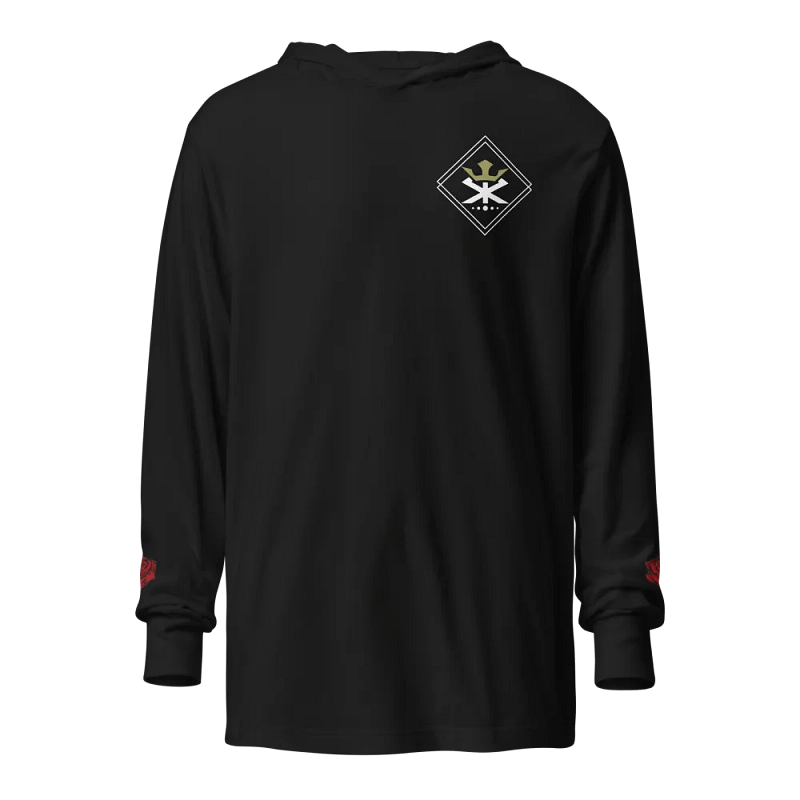 Hooded Tee w/Rose