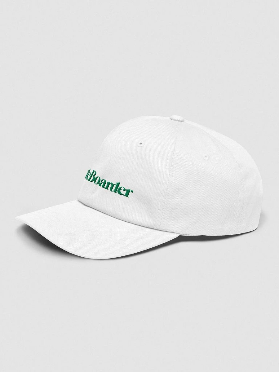 Skateboarder Magazine | The Original | Classic Dad Hat (Green Logo) product image (9)