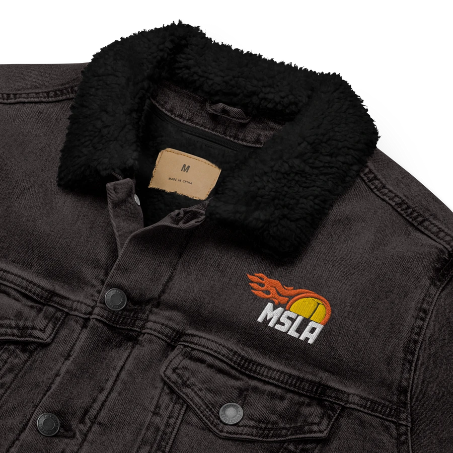 MSLA Logo Sherpa Denim Jacket product image (1)