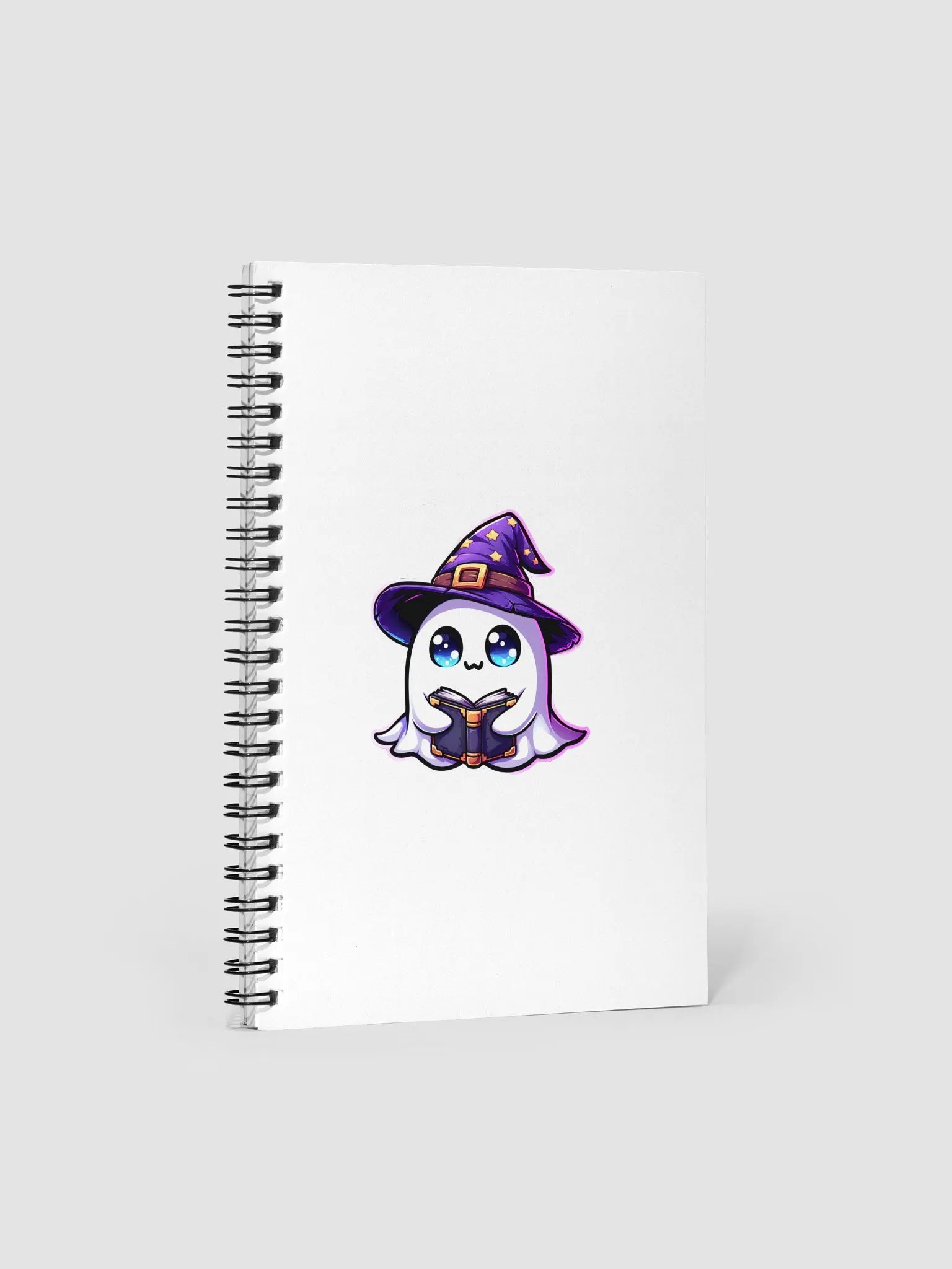 Ghost Witch Spiral Notebook product image (3)