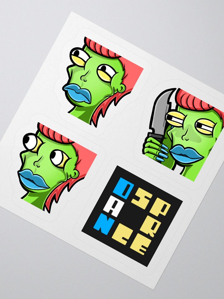 Tabitha Emote Sticker Sheet product image (4)
