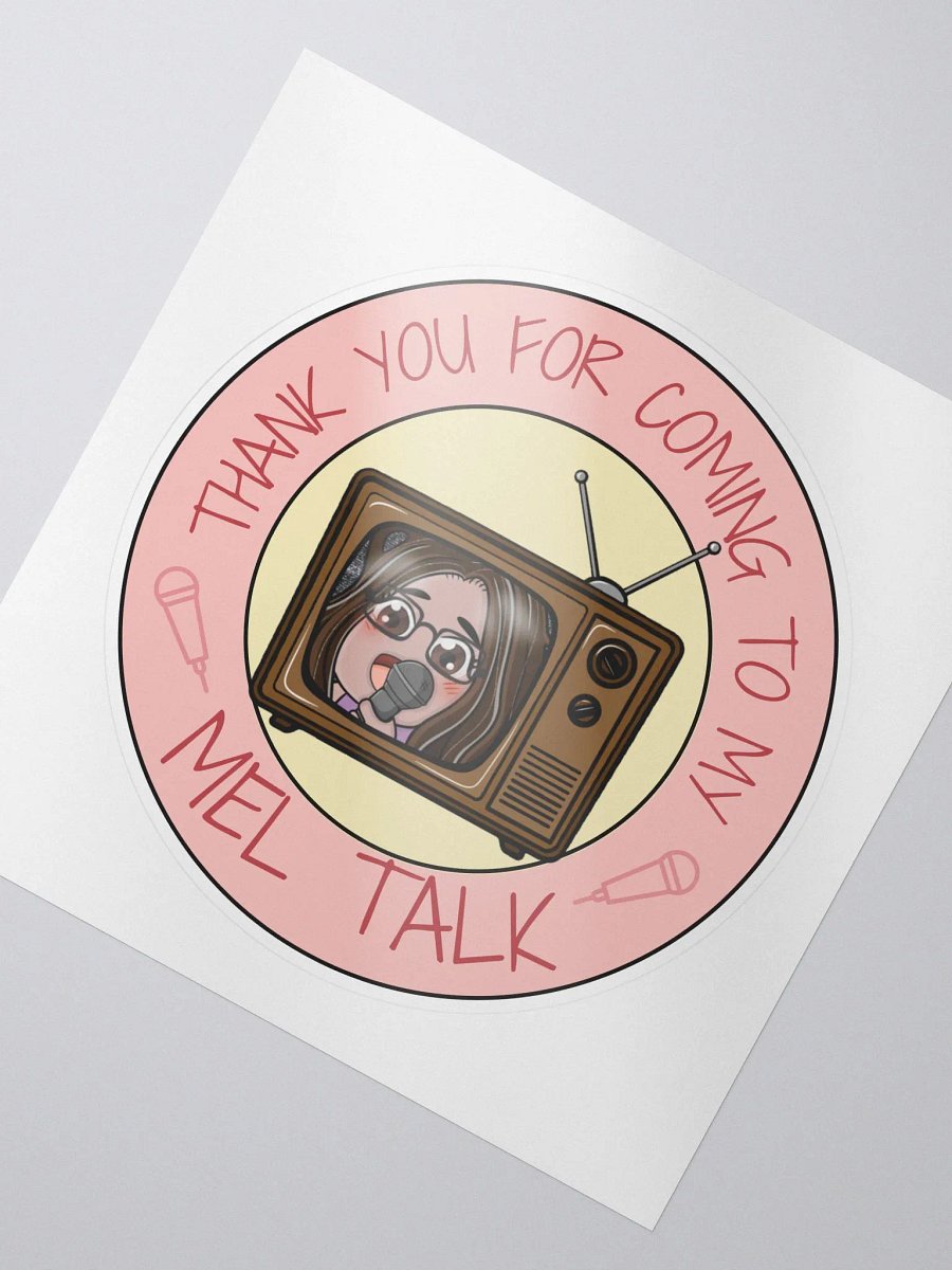 Mel Talk Sticker product image (2)