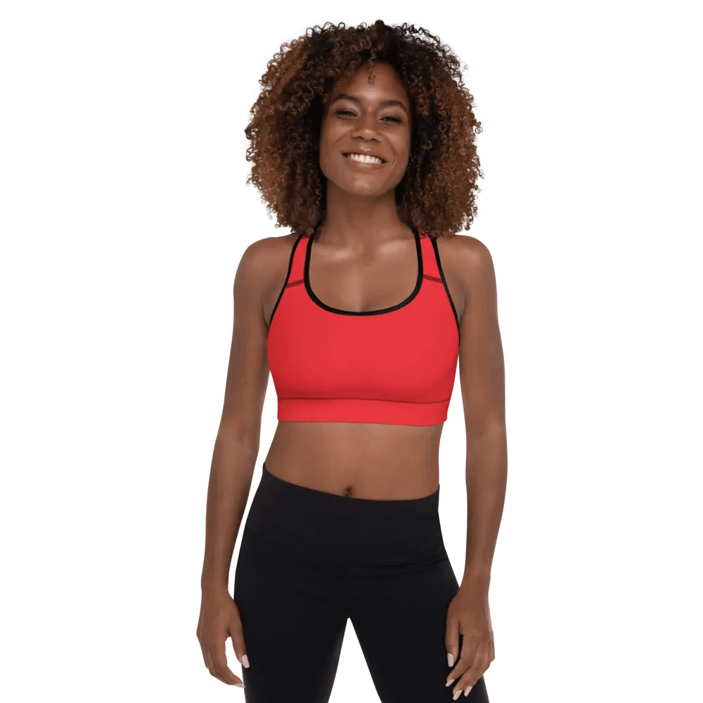 Crimson Comfort Padded Sports Bra product image (1)
