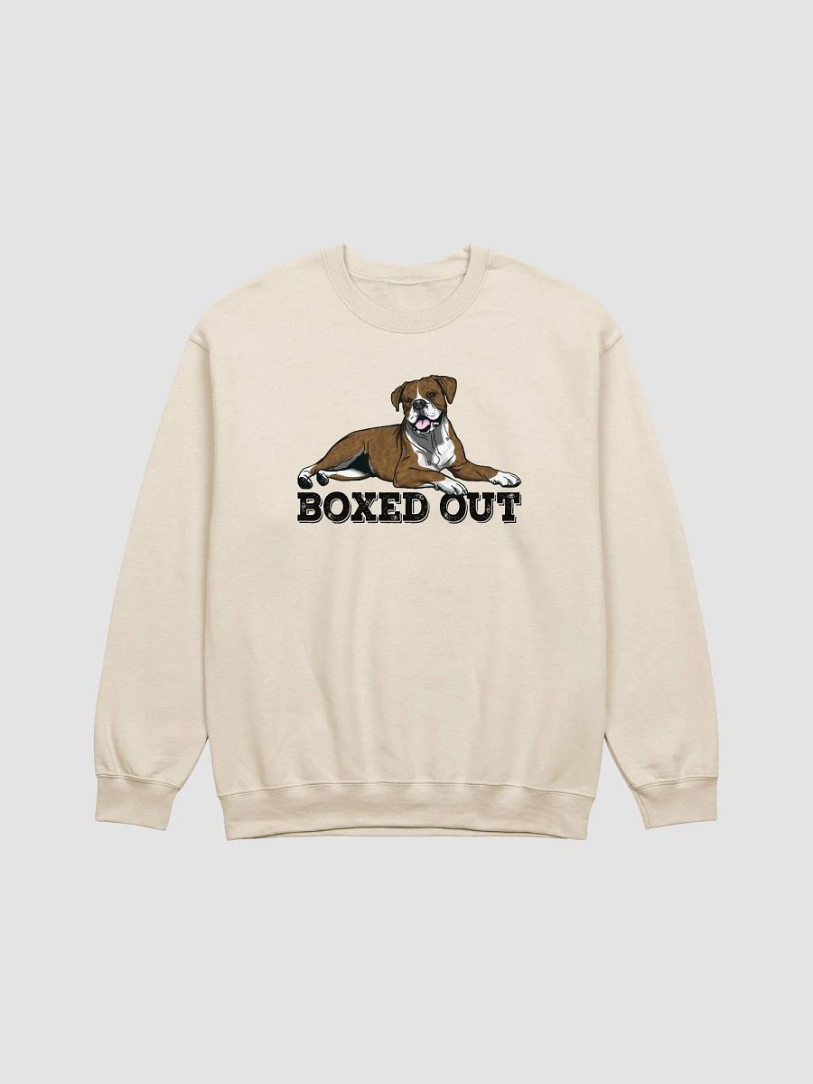 Boxed Out Sweatshirt of a Boxer Dog(Brindle) | Funny Shirt for Boxer Paw-rents product image (20)