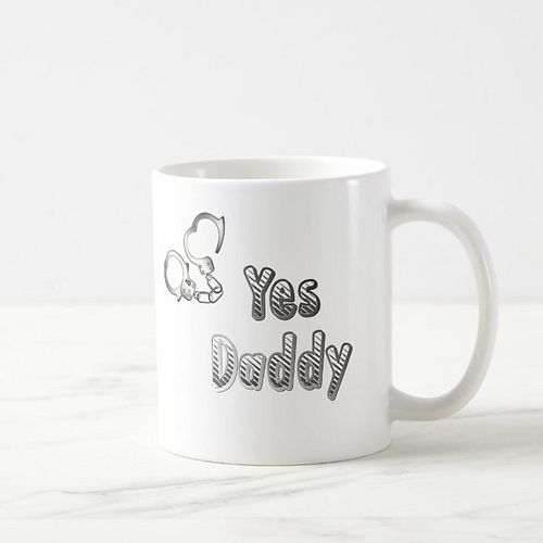 Yes, Daddy with cuffs mugs, submissive girl gifts Coffee Mug from Zazzle

LINK: https://www.zazzle.com/z/dr1xgxds?rf=23860542...