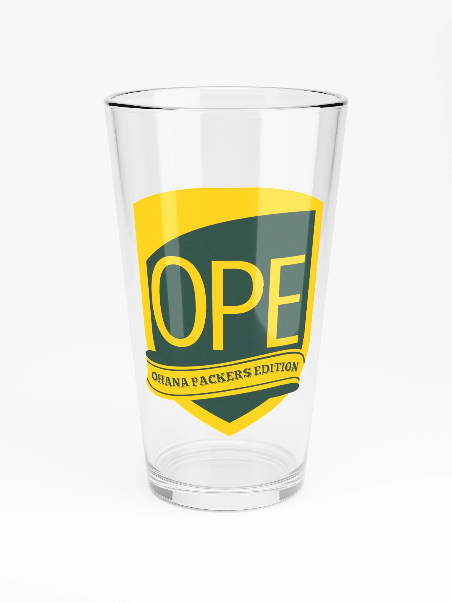 OPE Logo Pint glass product image (3)