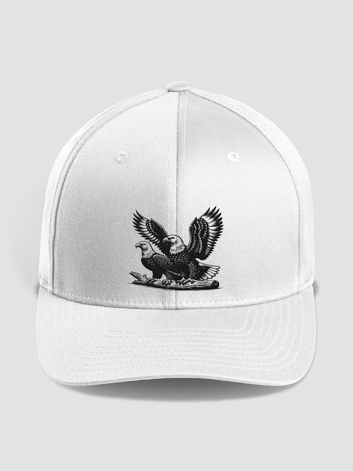 Dual Eagle Perch Emblem Flexfit Cap product image (1)