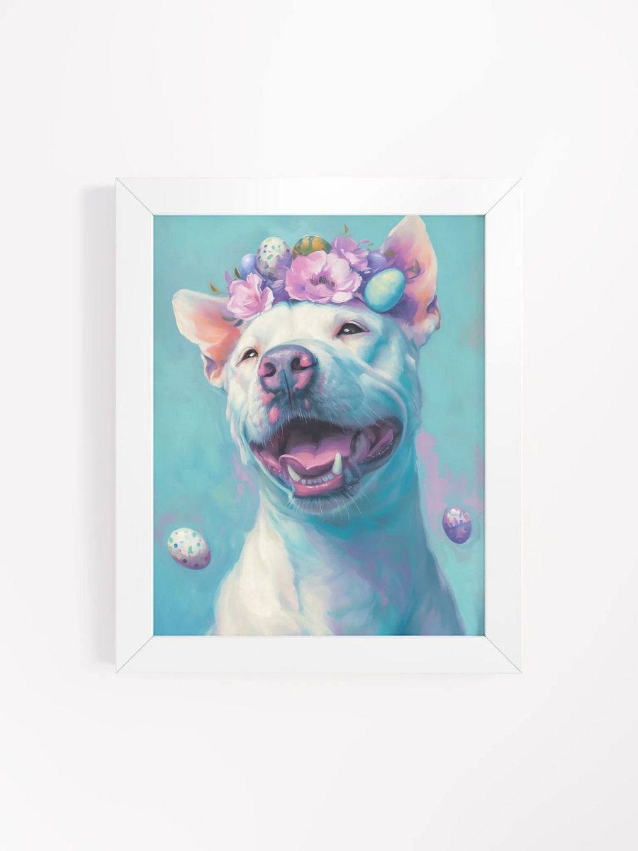 Easter Dog Joy Framed Poster product image (4)