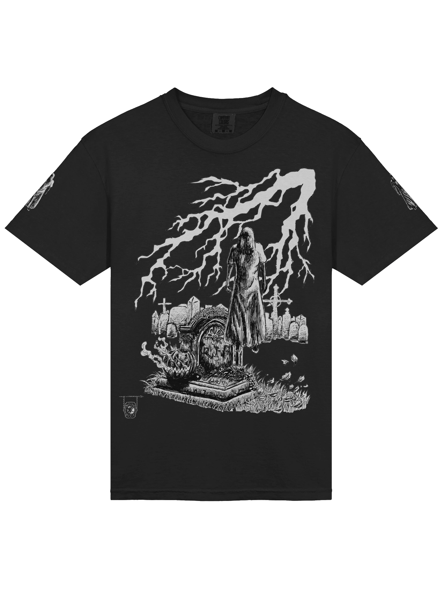 Phantom V- Halloween Night (b/w variant)- Unisex Tee product image (3)