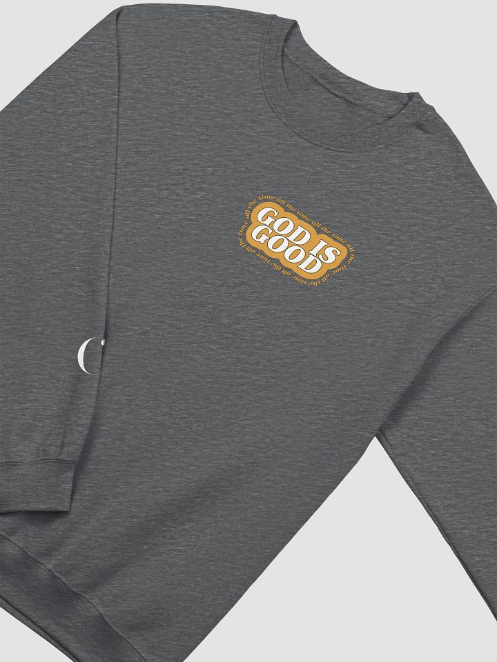 ORANGE God is Good Sweatshirt product image (2)