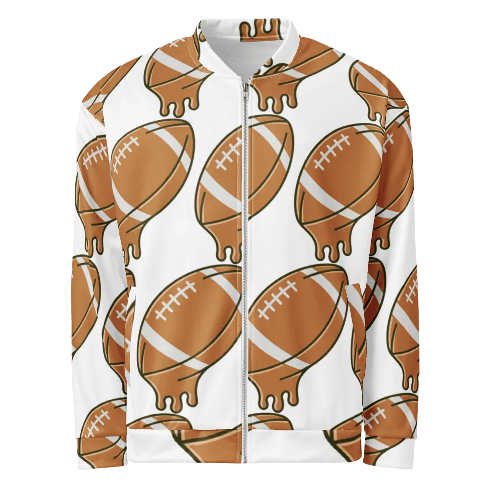 Dripping Footballs All-Over Bomber Jacket product image (1)