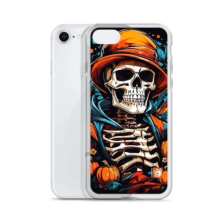 Halloween Skeleton Pumpkin iPhone® Case product image (51)